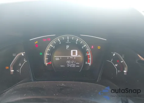 2018 Honda Civic Lx из США, поврежденный, VIN 19XFC2F57JE036227